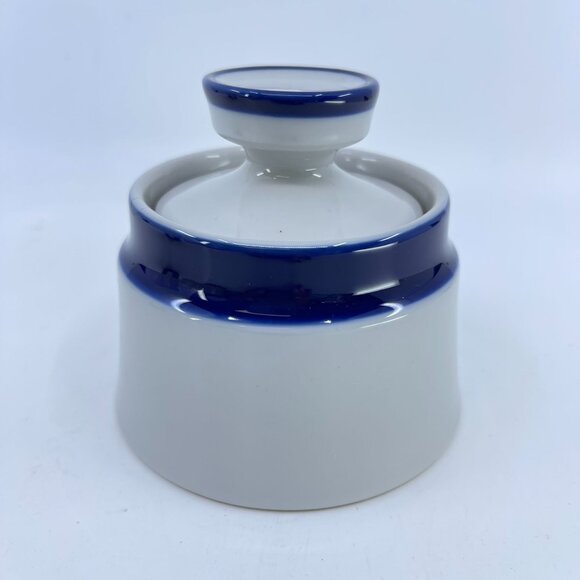 vintage noritake "running free" stoneware lidded sugar made in japan - Picture 1 of 4